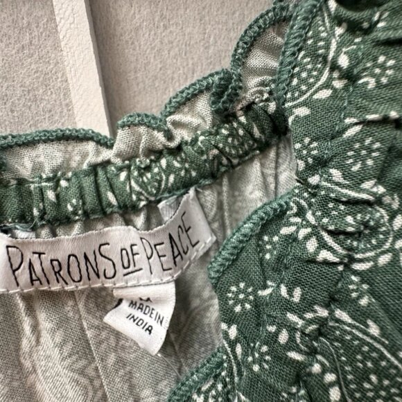 Patrons of Peace Dress,2 Summers each,green,red, size M,long,short sleeves.! - Picture 12 of 16